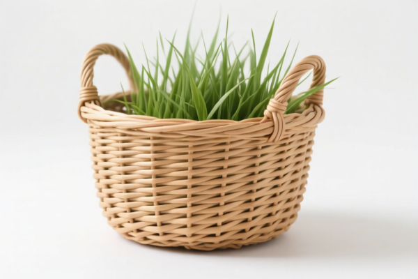 Grass Woven Laundry Basket