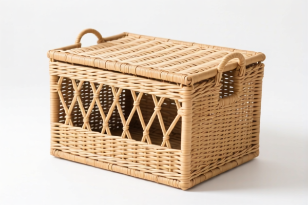 Rattan Woven Clothing Storage Basket