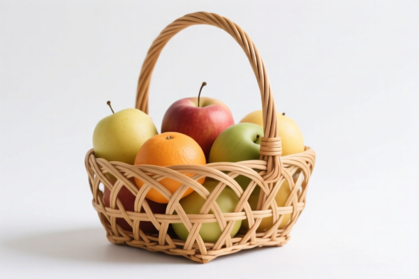 Rattan Woven Fruit Basket