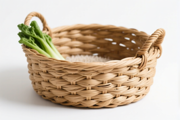 Vegetable Fiber Woven Pet Basket