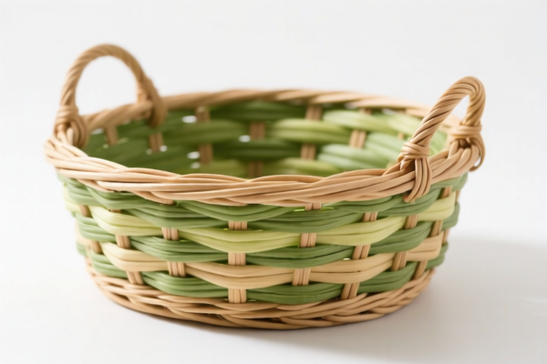 Vegetable Fiber Woven Pet Basket