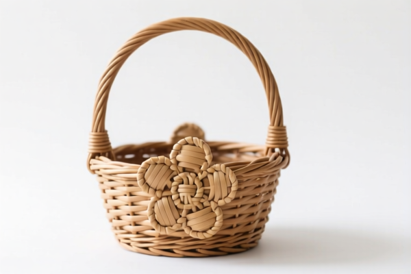 Willow Woven Flower Basket