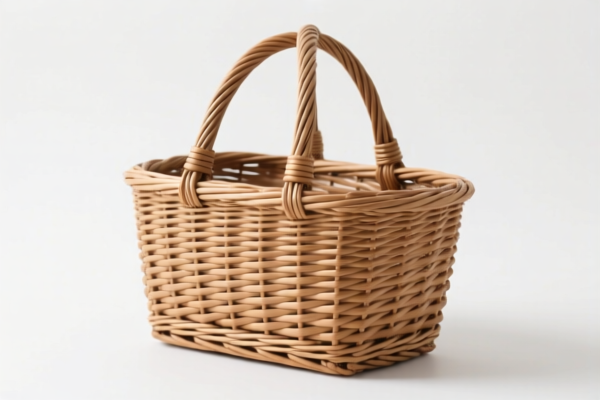 Willow Woven Carry Basket