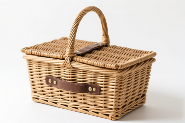 Willow Woven Picnic Basket