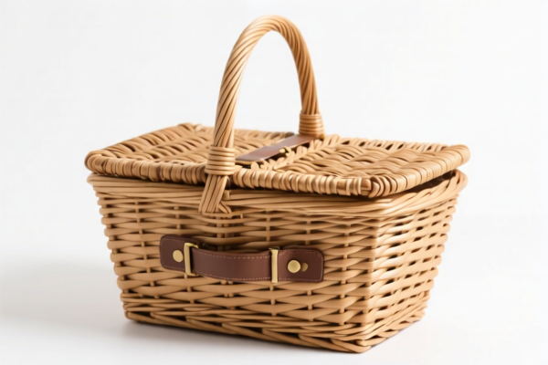 Willow Woven Picnic Basket