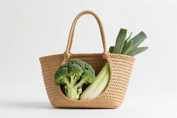 Natural Vegetable Fiber Handbag