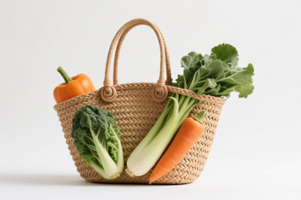 Natural Vegetable Fiber Handbag