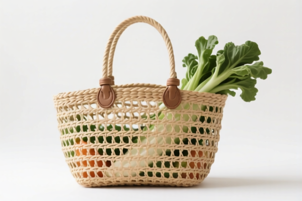 Natural Vegetable Fiber Handbag