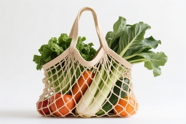 Rustic Style Vegetable Fiber Woven Bag