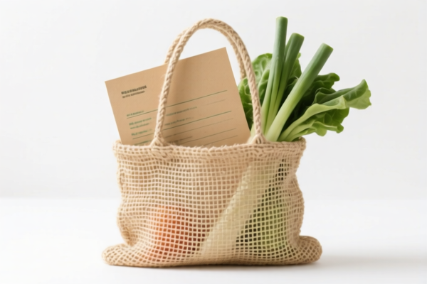 Vegetable Fiber Woven Document Bag
