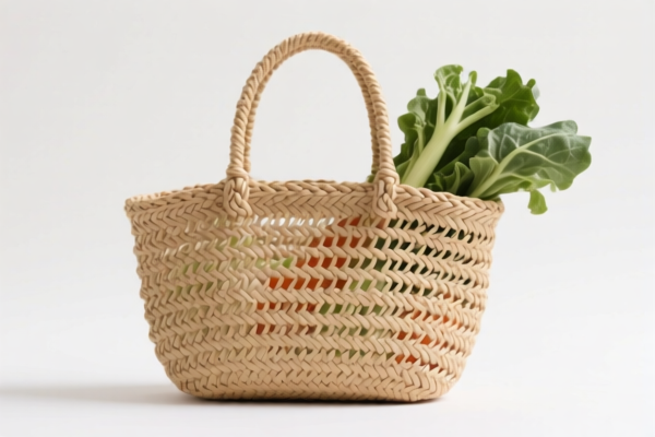 Vegetable Fiber Woven Handbag