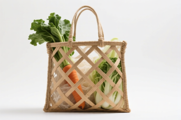Vegetable Fiber Woven Partition Bag