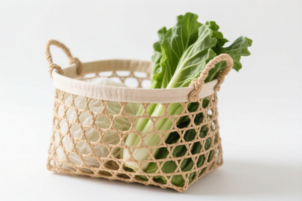 Vegetable Fiber Woven Storage Bag