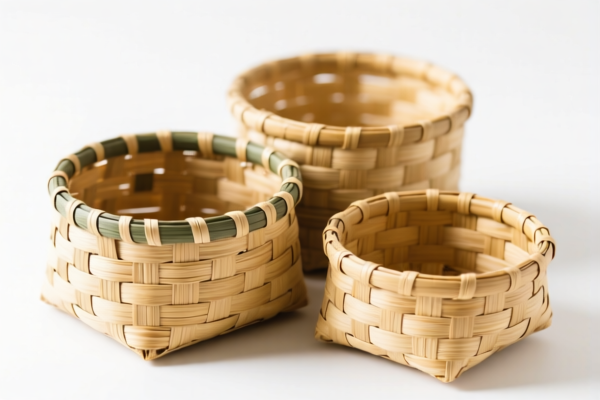 Corn Husk Woven Baskets