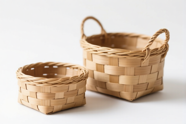 Paper Wicker Baskets