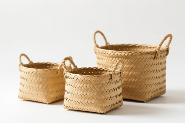 Straw Woven Baskets
