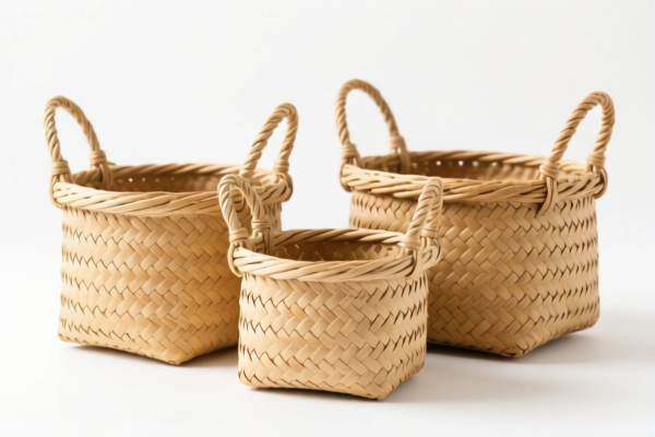 Straw Woven Baskets