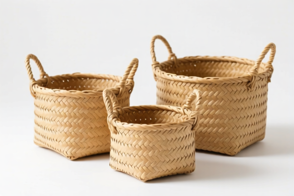 Straw Woven Baskets