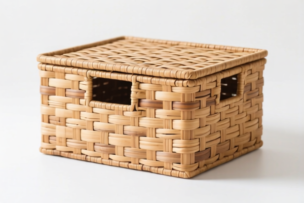Image for Rattan Woven Clothing Storage Basket