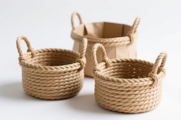Paper Rope Baskets