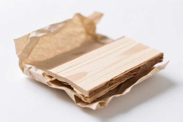 Semibleached coniferous wood pulp (high strength)