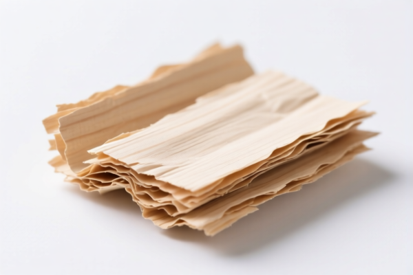 Semibleached coniferous wood pulp