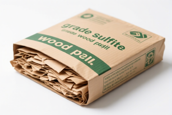 Packaging grade sulfite wood pulp (unbleached, other than dissolving grades, non