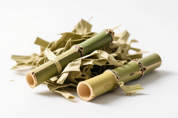 Bamboo fiber pulp