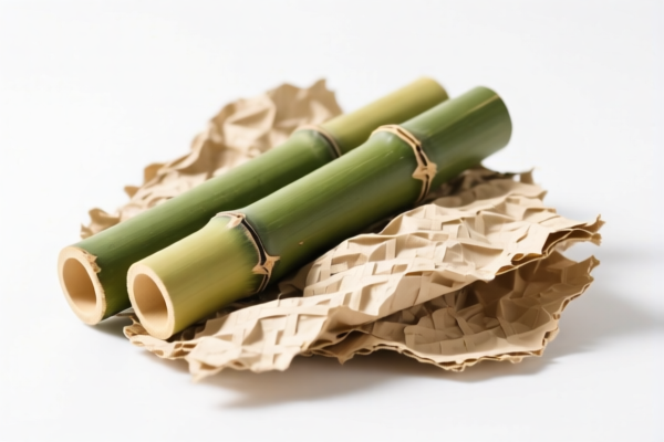 Bamboo fiber pulp