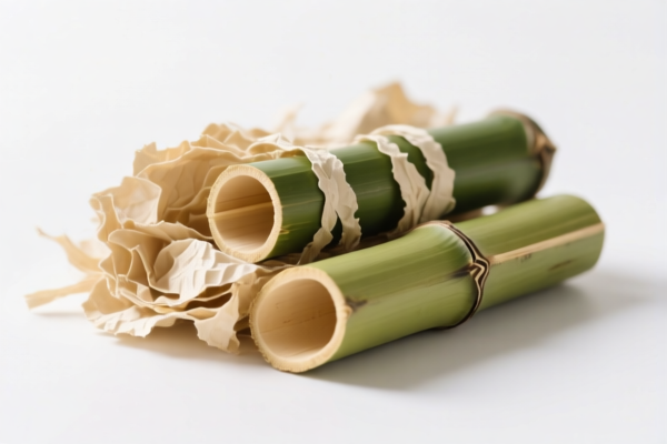 Bamboo fiber pulp