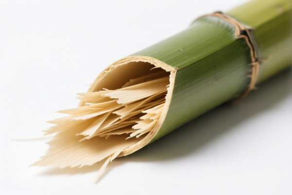 Bamboo fiber pulp