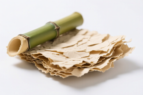Bamboo fiber pulp