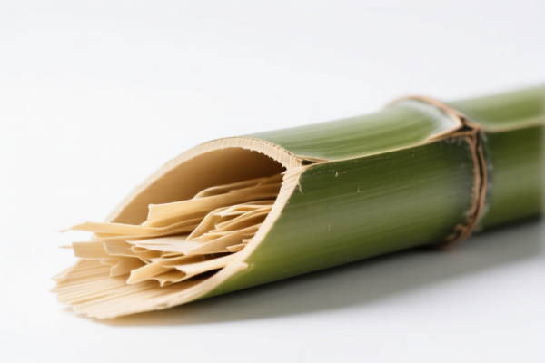 Bamboo fiber pulp