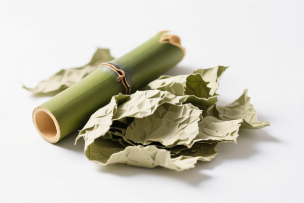 Bamboo fiber pulp