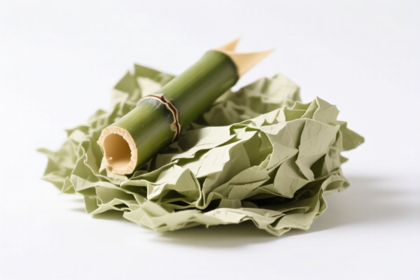 Bamboo fiber pulp