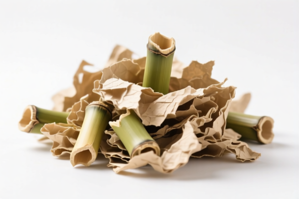 Bamboo fiber pulp