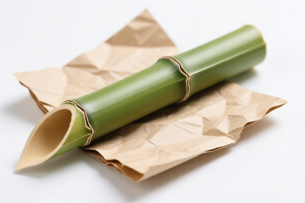 Bamboo paper pulp