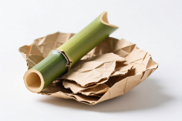 Bamboo paper pulp
