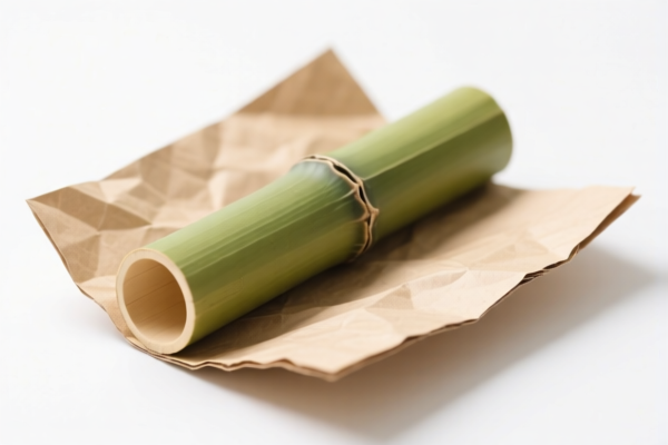 Bamboo paper pulp