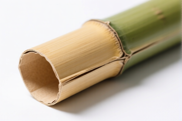 Bamboo paper pulp