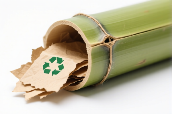 Bamboo recycled pulp