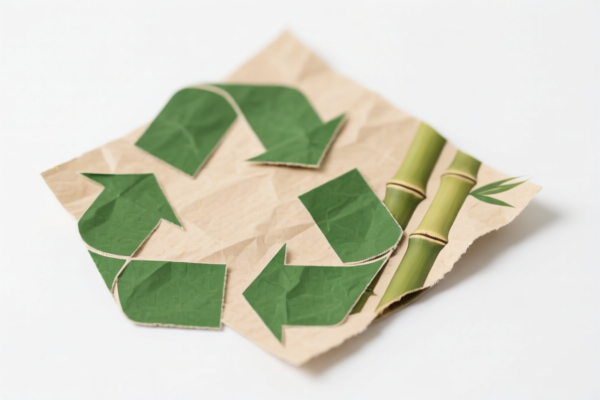Bamboo recycled pulp