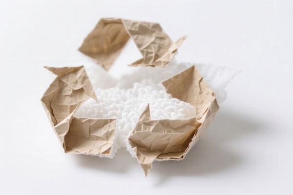Absorbent Recycled Paper Pulp