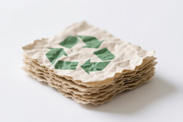 Absorbent Recycled Paper Pulp