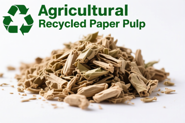 Agricultural Recycled Paper Pulp