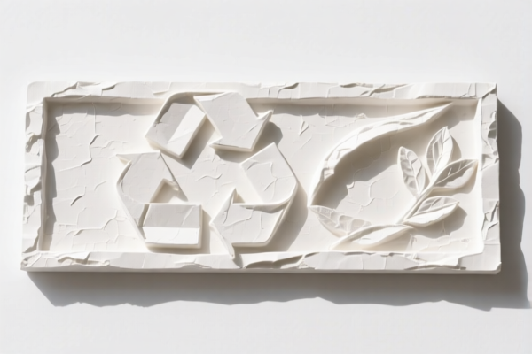 Molding Recycled Paper Pulp