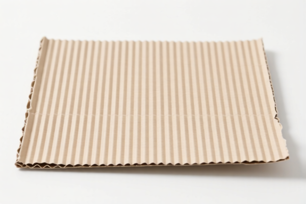 Unbleached Corrugated Paper
