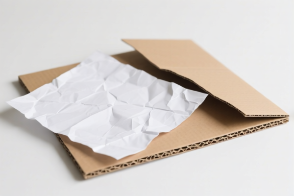 Other recovered paper and paperboard of bleached chemical pulp