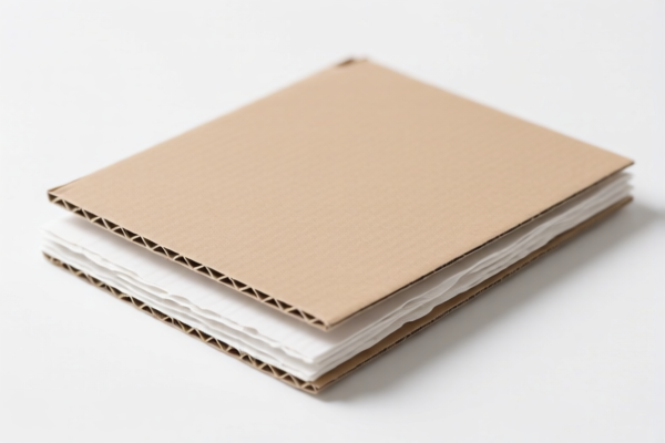Recovered bleached chemical pulp paperboard (uncolored)