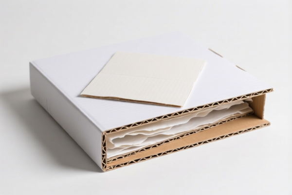 Uncolored recovered bleached chemical pulp paperboard